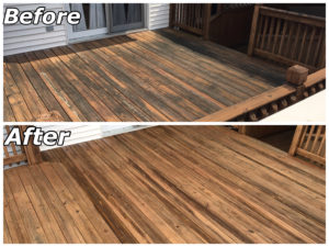 Pro-X Wood Restoration Before and After