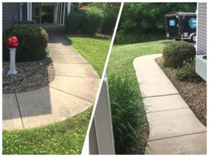 Residential Concrete Cleaning from Pro-X Services